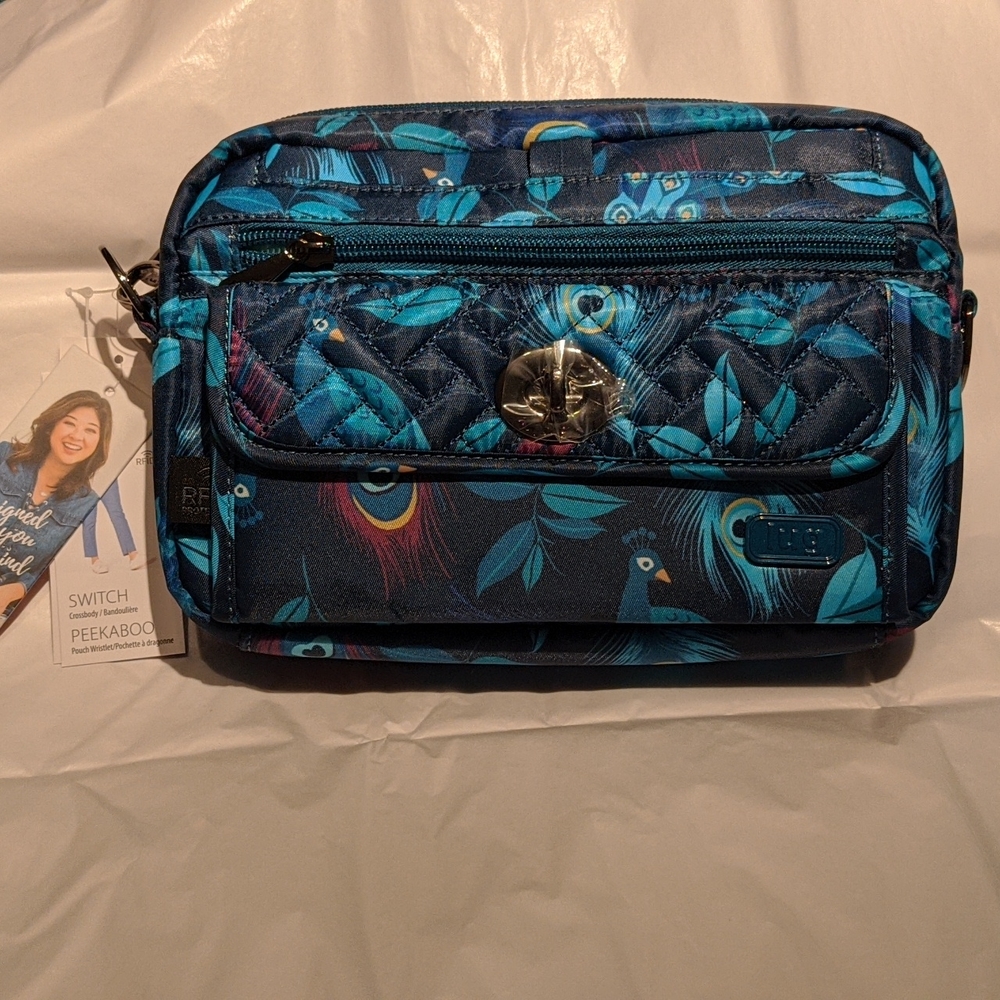LUG Switch Crossbody and Peekaboo Wristlet